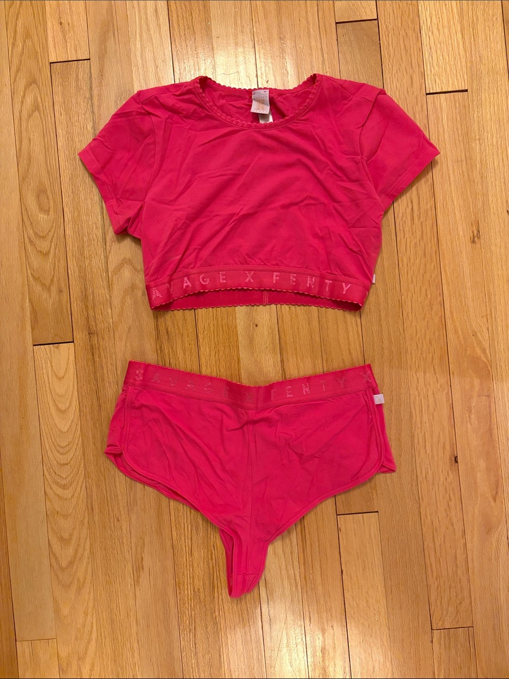 Savage X Fenty Pink Lounge Set